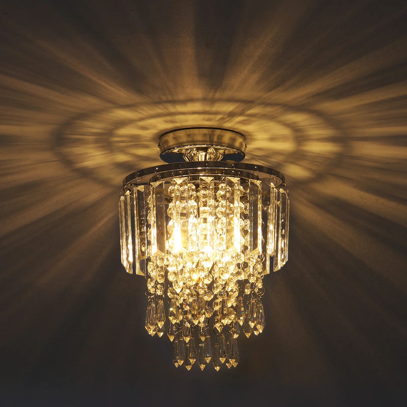 Lush Olenza Crystal Chandelier