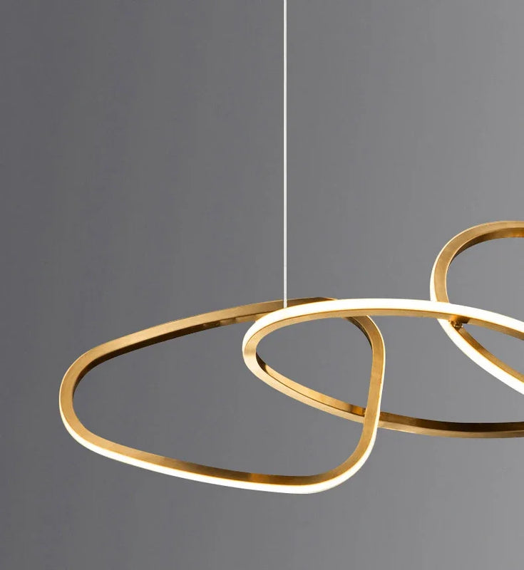 Lush Orlina Multi Arm Pendant Light Gold