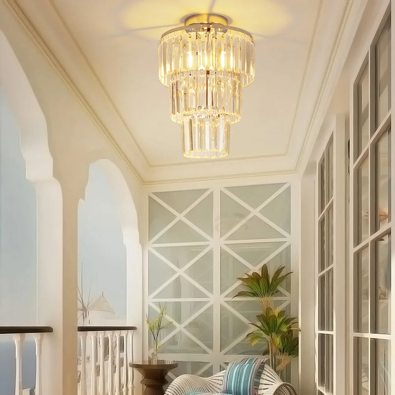 Lush Olenza Crystal Chandelier