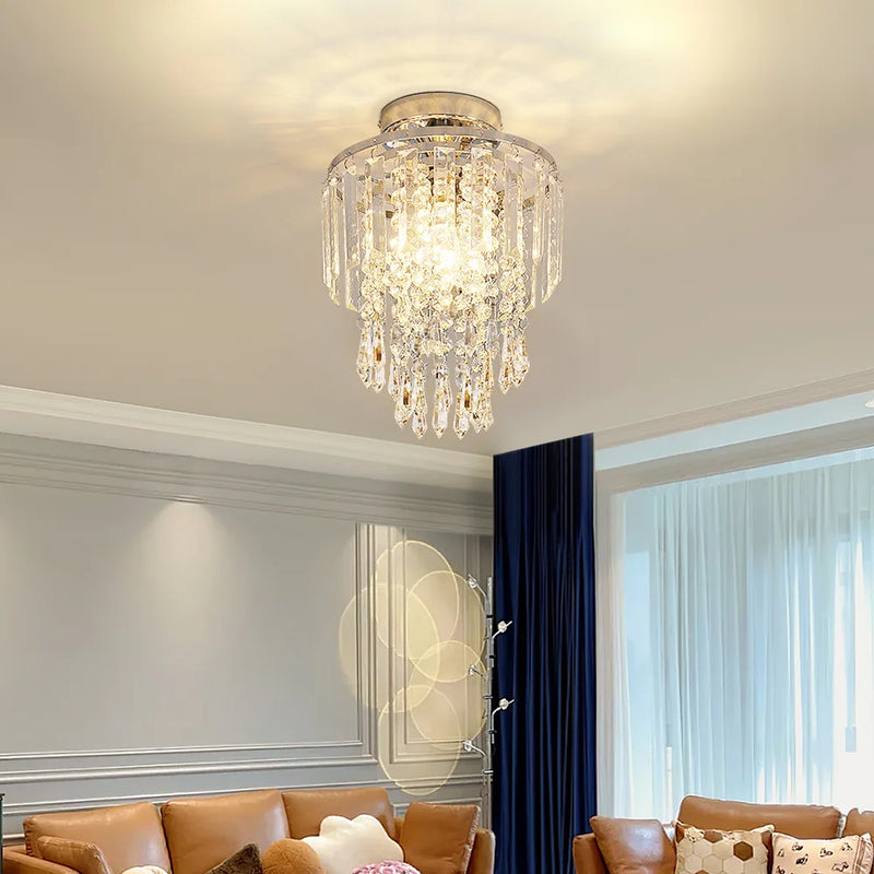 Lush Olenza Crystal Chandelier