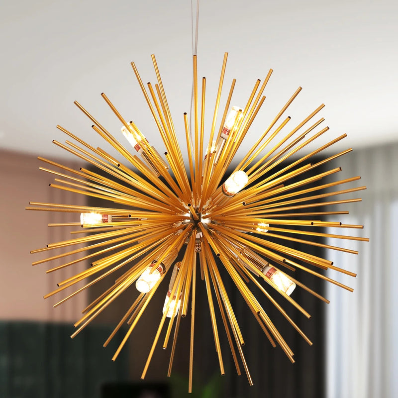 Lush Farlisse 9 Light Multi Arm Pendant Light