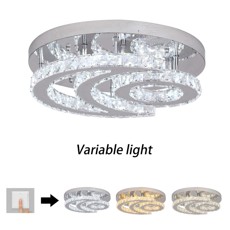 Lush Avalune Flush Ceiling Light