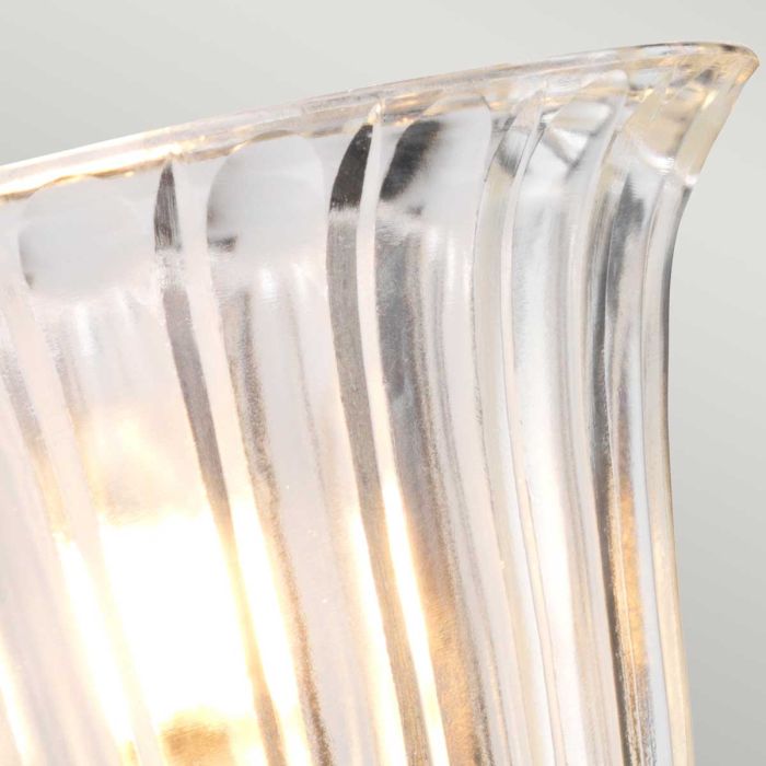 Austen 1 Light Wall Light in polished chrome, IP44-rated for bathroom use. Elegant, solid brass construction with a timeless design.