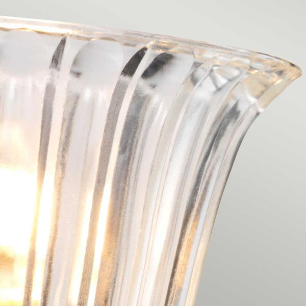 Austen 1 Light Wall Light in polished nickel, IP44-rated for bathroom use. Crafted from solid brass, featuring an elegant and timeless design.
