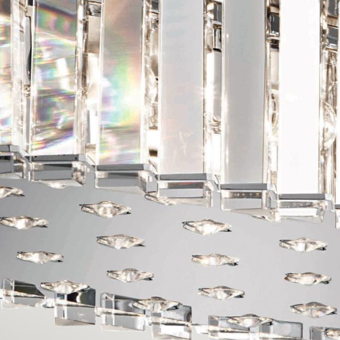 Crystal Skye 12 Light Island Pendant - Comet Lighting